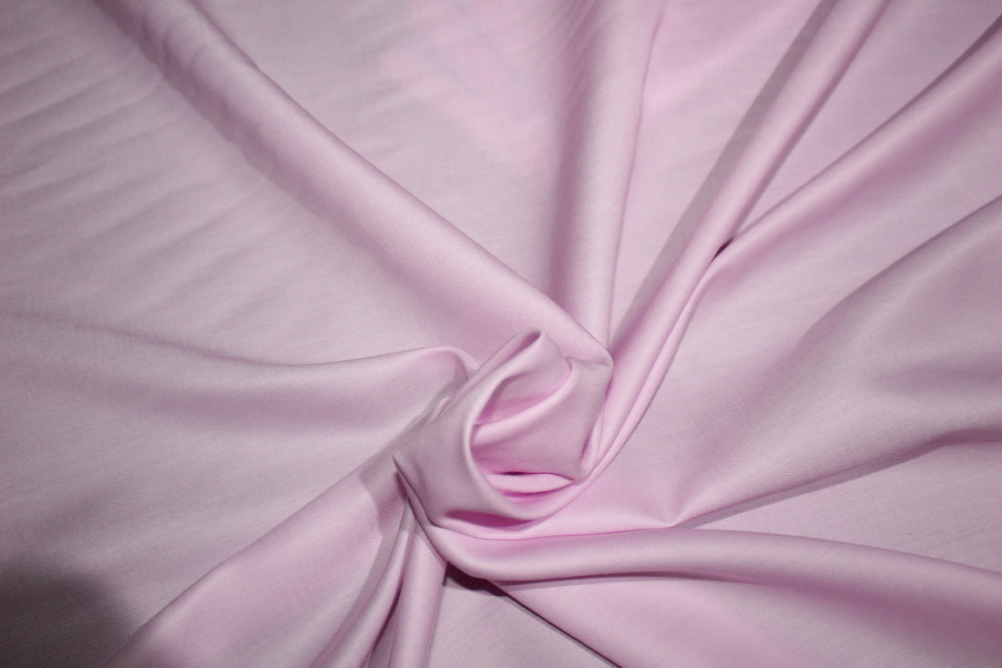 Zero iron pink color fine Winkle Resistant Giza Cotton fabric 58" wide [10084]