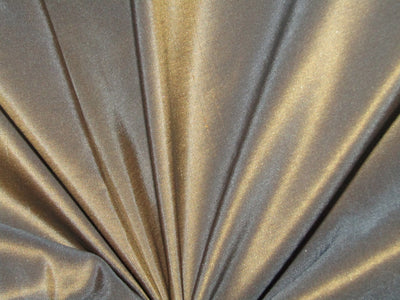 100% Pure Silk Taffeta Fabric Gold Glitter X Blue Shot color 54" wide TAF64[1]