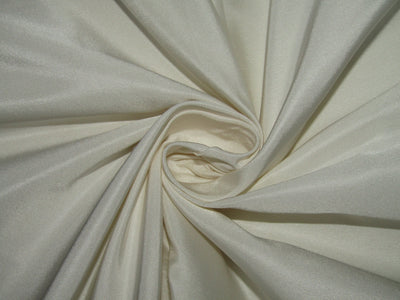 silk taffeta fabric  ivory satin weave color 54" wide TAF96[4]