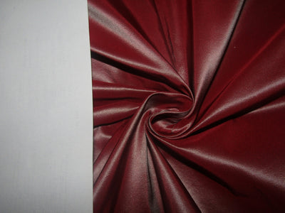 100% Pure SILK TAFFETA FABRIC Red x Ivory shot 54" wide TAF198[1]