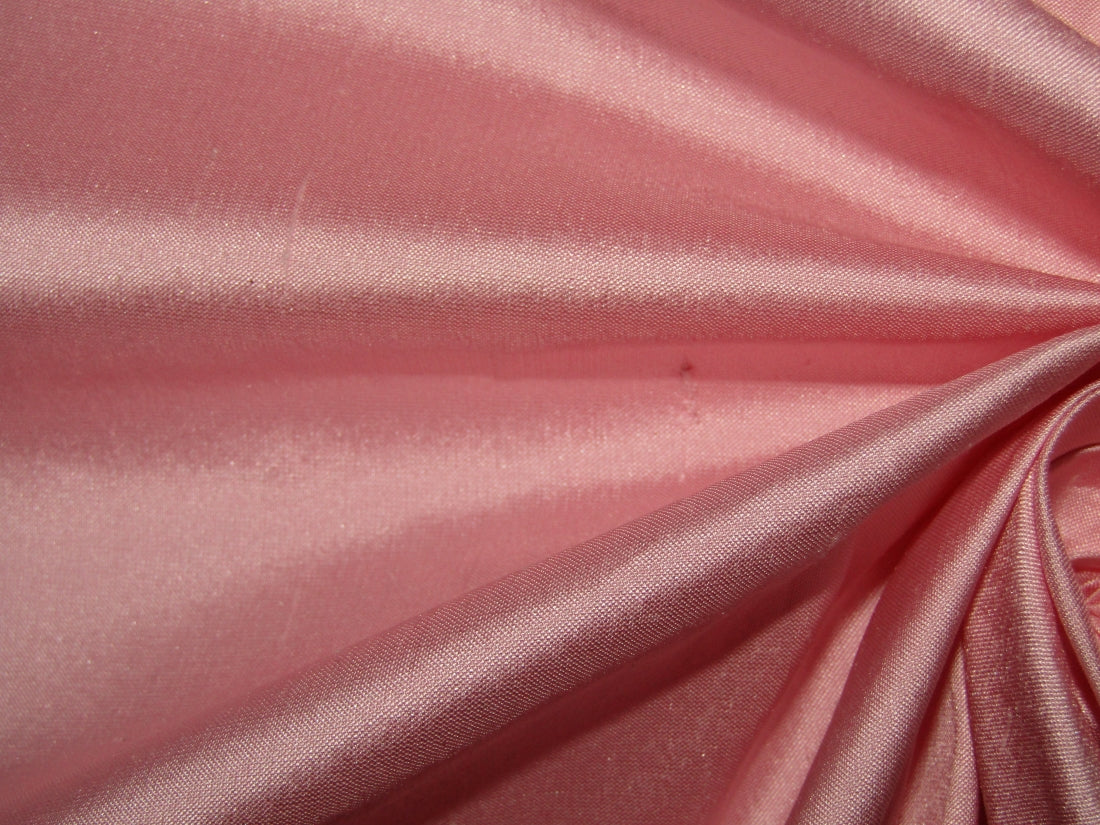 100% Pure SILK Dupioni FABRIC PINK color 54" wide DUP392