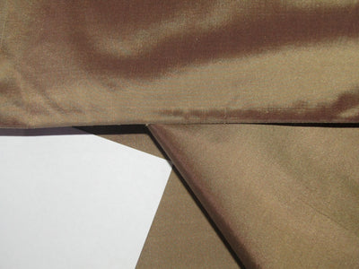 SILK TAFFETA FABRIC Glittery Choco colour 54'' wide TAF190[1]