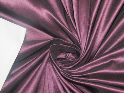 100% Pure SILK TAFFETA FABRIC Pink x Black color 54" wide TAF187[11]