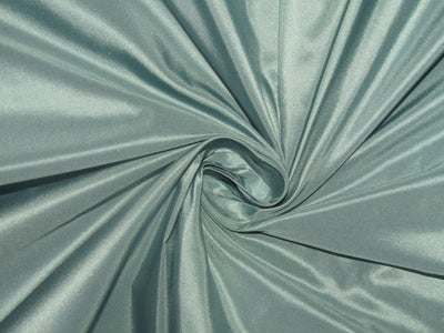 100% Pure SILK TAFFETA FABRIC dark sea green color 54" wide TAF212[1]