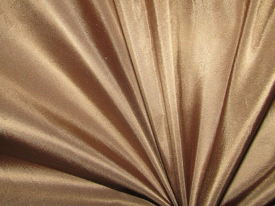 TAFFETA SILK FABRIC GOLDEN BROWN COLOR 54" wide TAF258[1]