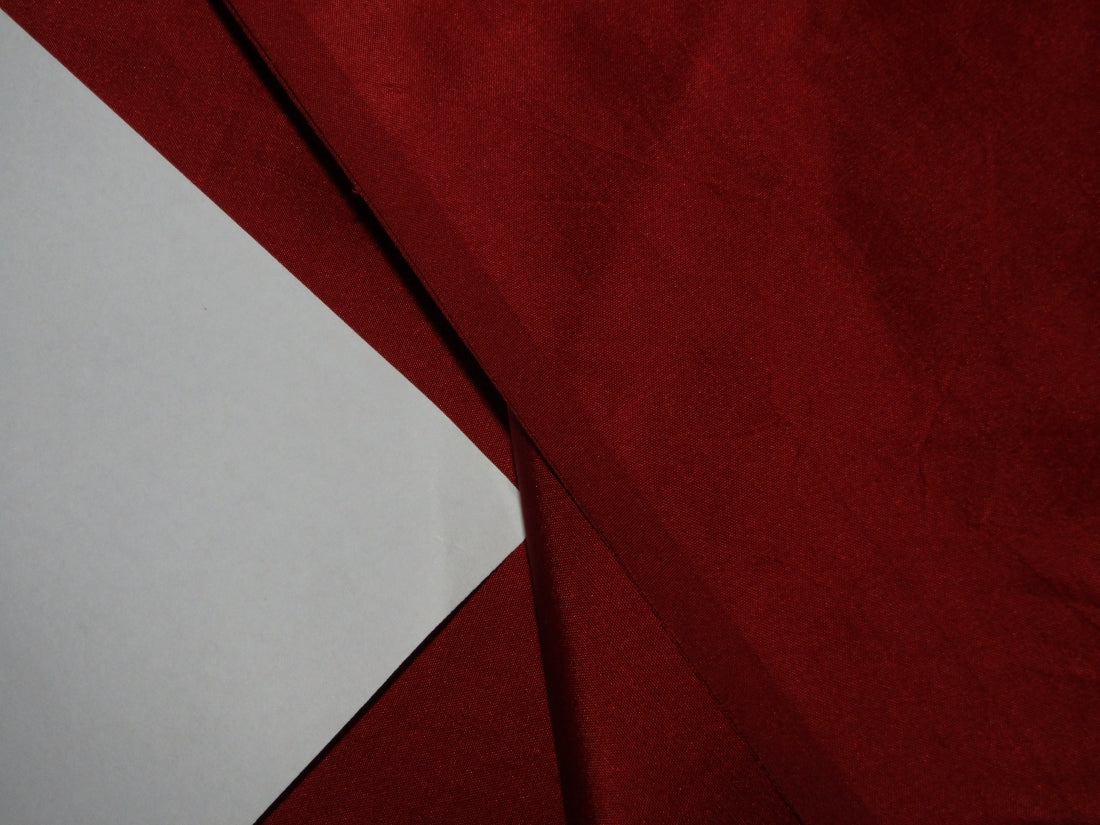 50 yards of SILK TAFFETA FABRIC BLOOD RED COLOR 54" wide TAF44[1]