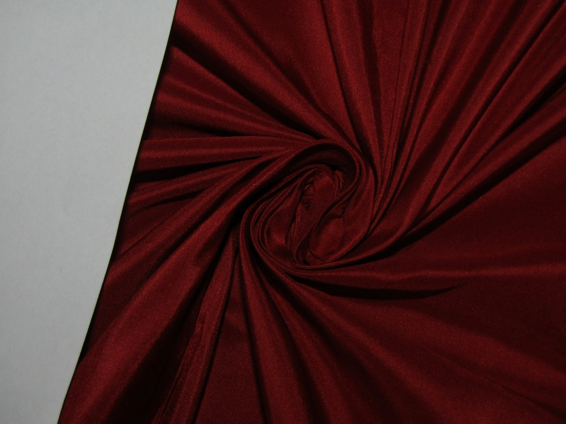 50 yards of SILK TAFFETA FABRIC BLOOD RED COLOR 54" wide TAF44[1]
