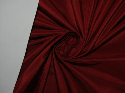 50 yards of SILK TAFFETA FABRIC BLOOD RED COLOR 54" wide TAF44[1]