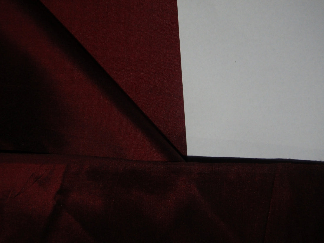 Silk dupioni Dark Wine / Black iridescent color 54" wide DUP62[2]/DUP144