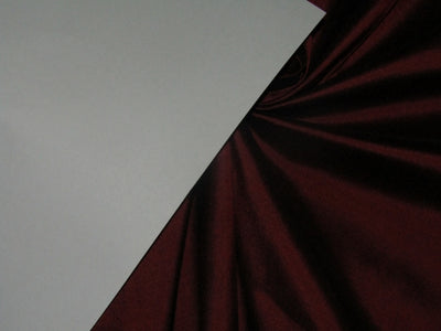 Silk dupioni Dark Wine / Black iridescent color 54" wide DUP62[2]/DUP144