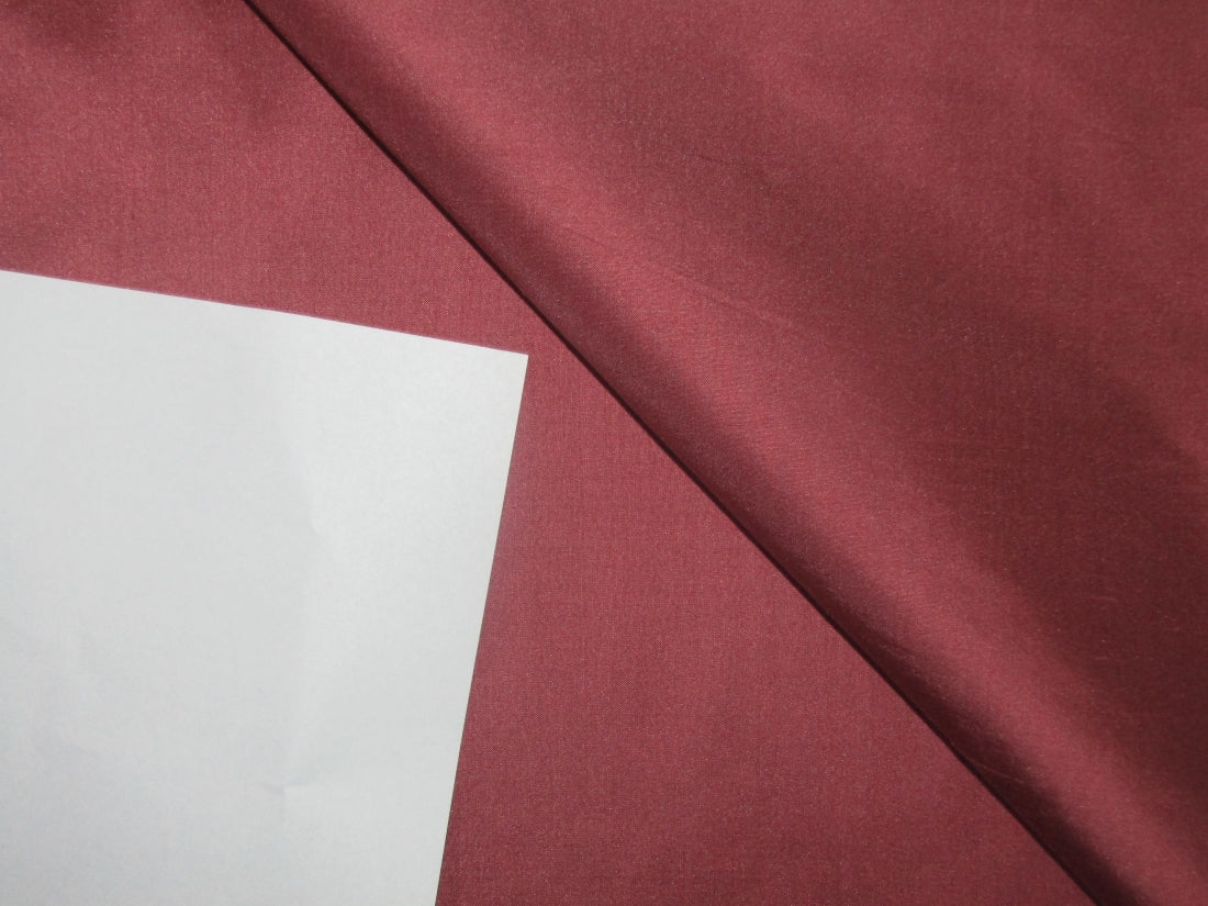 100% Pure silk dupion fabric OLD ROSE color 54" wide DUP397[1]