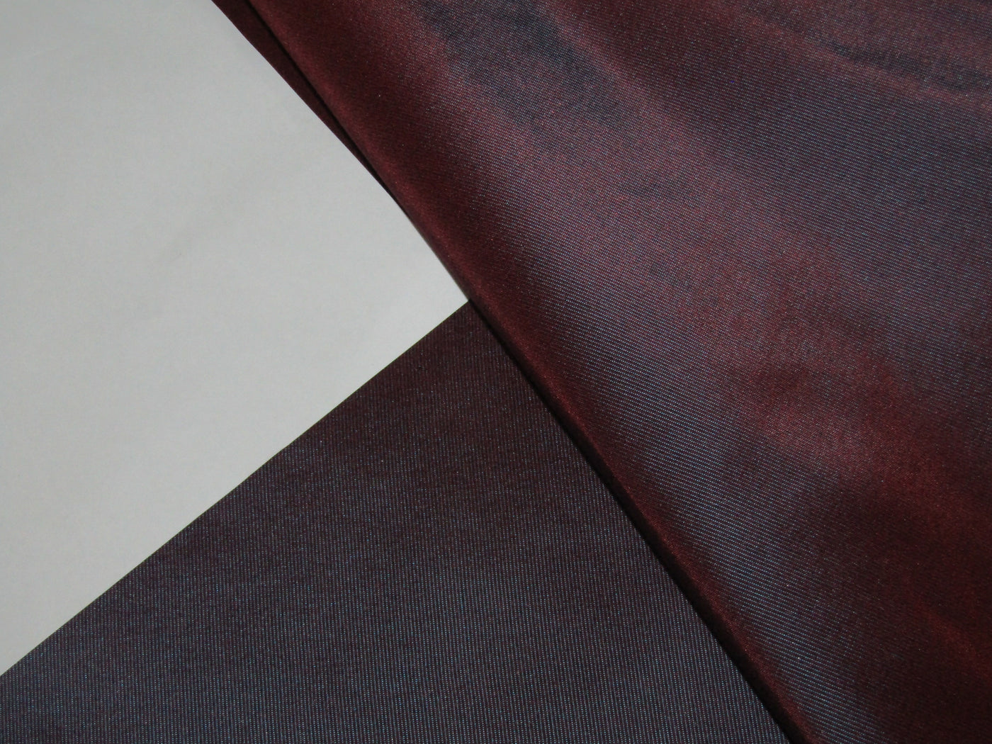 100% SILK TAFFETA FABRIC Ribbed PIN STRIPE 40 momme  54" wide- available in 6 colors [TEAL X BLACK /PINK X GOLD/ PURPLE RED /BLUE GREY / LIGHT BLUE AND YELLOW X ORANGE]