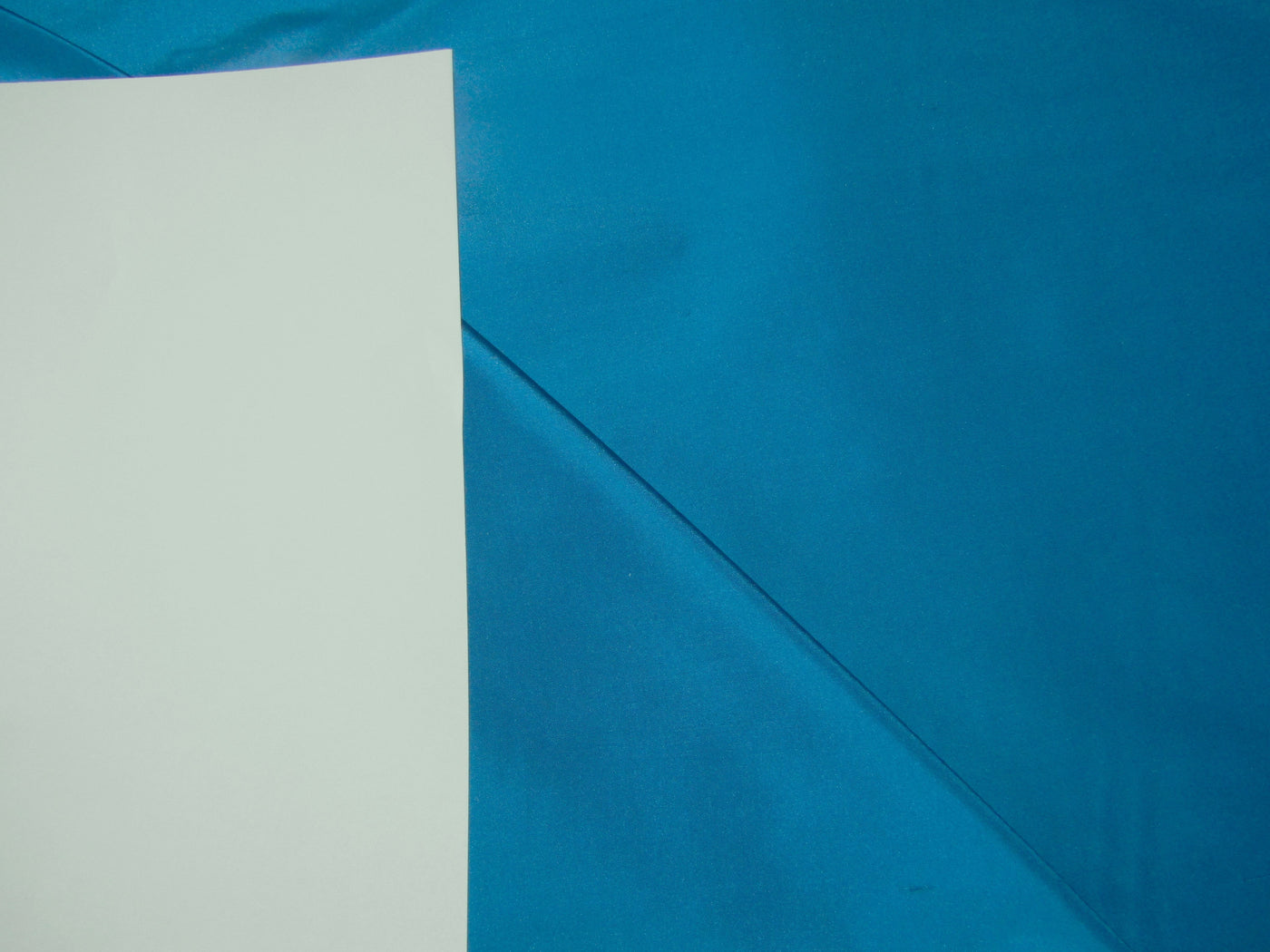 Silk Dupion fabric KINGFISHER BLUE color 54" wide [DUP409 ROLL]