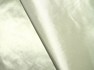 100% Silk Dupion fabric MINT X IVORY color 54" wide DUP386[2]