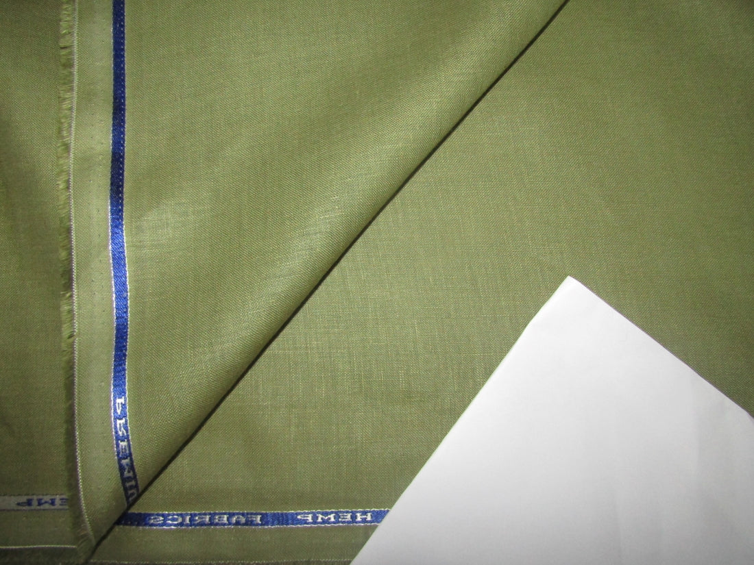 100% HEMP Sustainable Eco Friendly fabric 58" wide OLIVE/BEIGE/BLACK/POWDER BLUE/NAVY [13002/0304/13011/15592/15721/22/23]