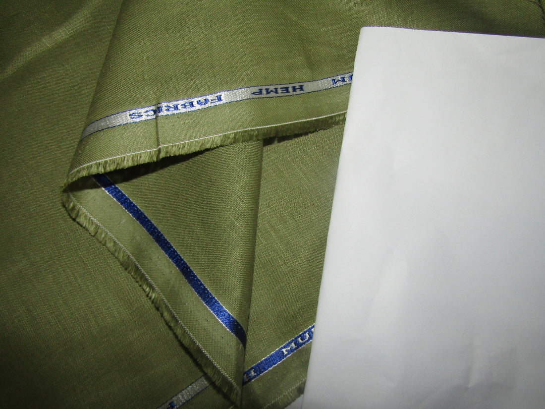 100% HEMP Sustainable Eco Friendly fabric 58" wide OLIVE/BEIGE/BLACK/POWDER BLUE/NAVY [13002/0304/13011/15592/15721/22/23]