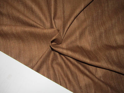 100% Silk Tussar x Gicha  available in two colors brown and golden beige 54" Wide