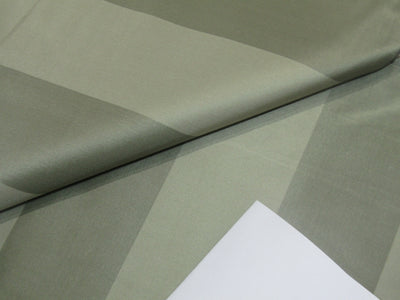 Silk Taffeta Fabric Dark Steel Grey &amp; Silver stripes 54&quot; wide  TAFS9[2]