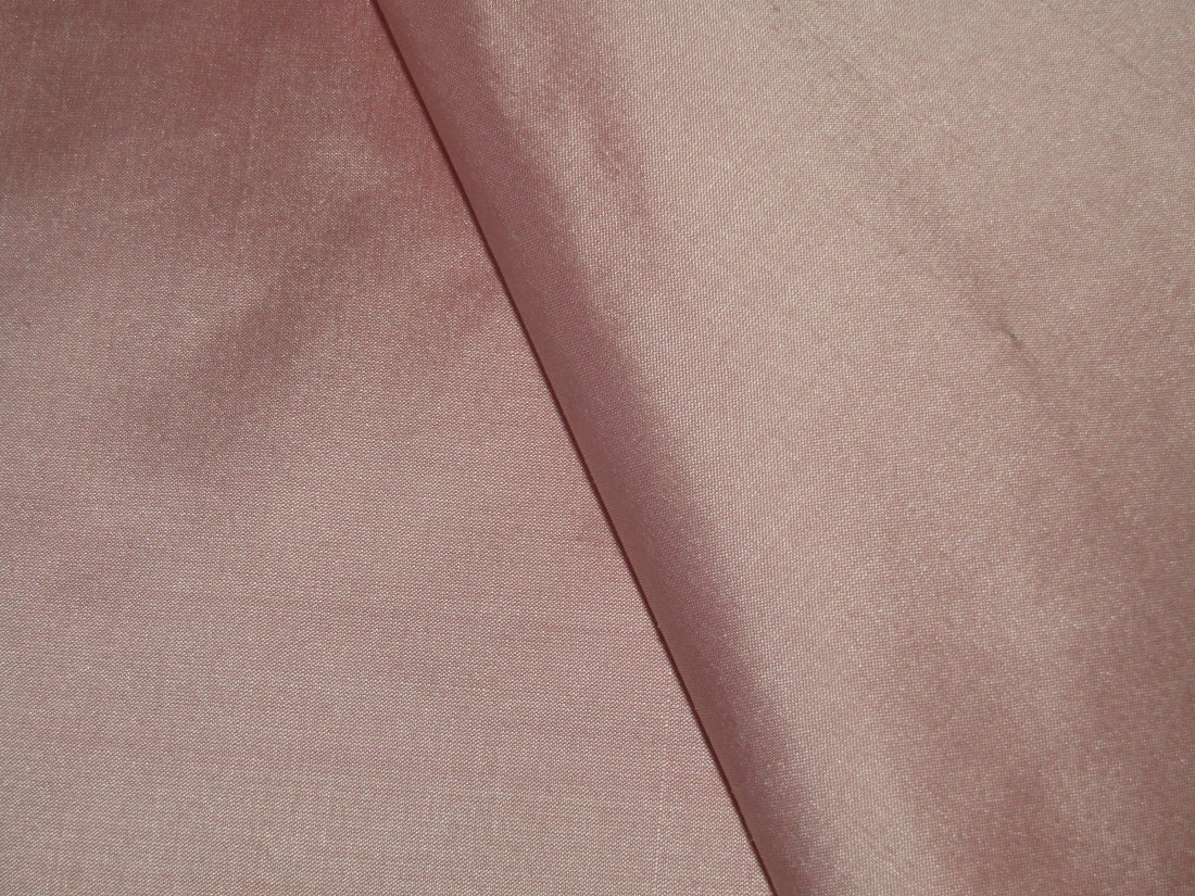 100% Silk Dupion fabric DUSTY PINK color 54" wide DUP389[1]