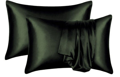 Pure Mulberry Silk Satin Pillow covers ( Set of 2)