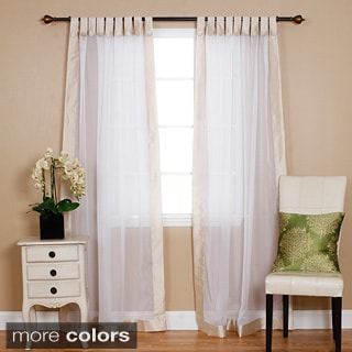 100% Cotton organdy sheer Curtain