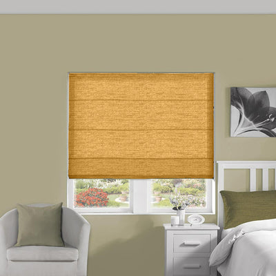 Pure silk Taffeta roman blinds