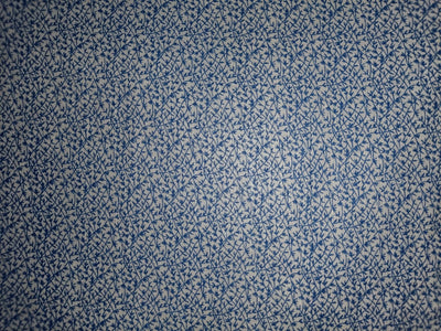 Linen / cotton printed Blue colour  54"wide[14086]