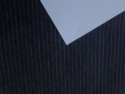100% Cotton Denim  STRIPE Fabric 58" wide available in two shades dark denim/light denim [13064/65/15356]