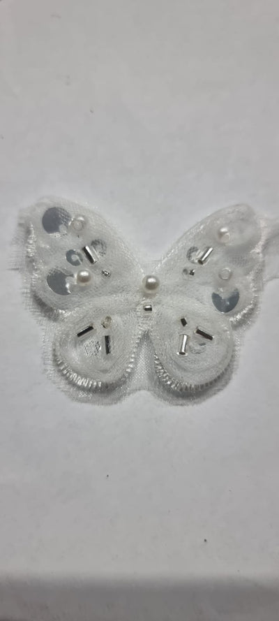 Beautiful Flower/ butterfly embellishment dyeable