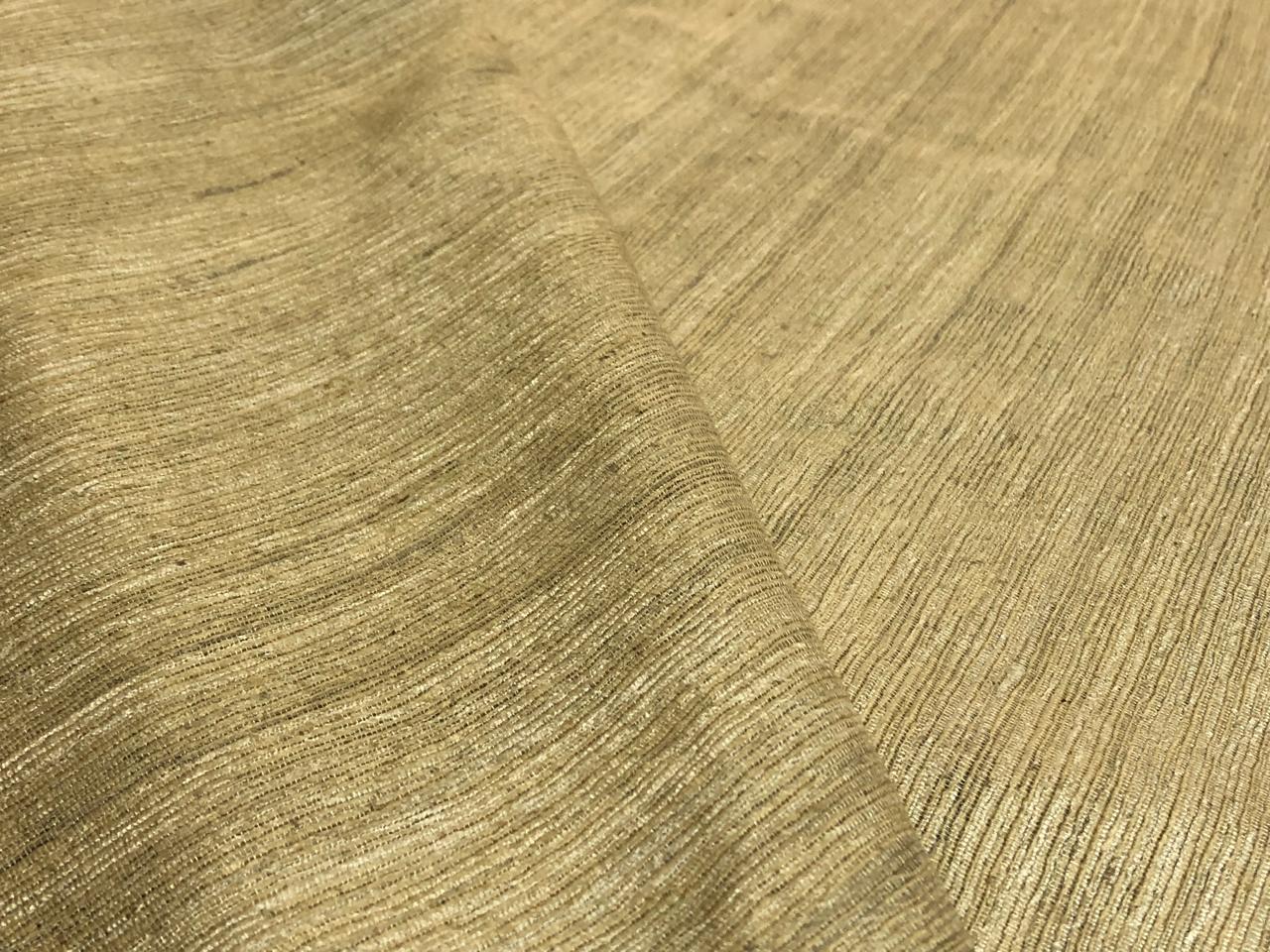 Munga x Tussar x eri silk ribbed stripe available in 3 colors charcoal, beige and purple