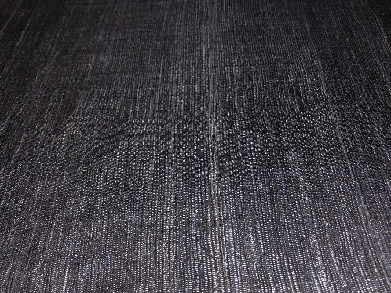 Munga x Tussar x eri silk ribbed stripe available in 3 colors charcoal, beige and purple