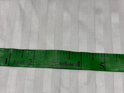 100% NATURAL banana FIBRE striped fabric White color 58" wide dyeable [17306]