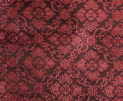 Brocade Fabric Ruby color Jacquard 44" BRO1028[4]
