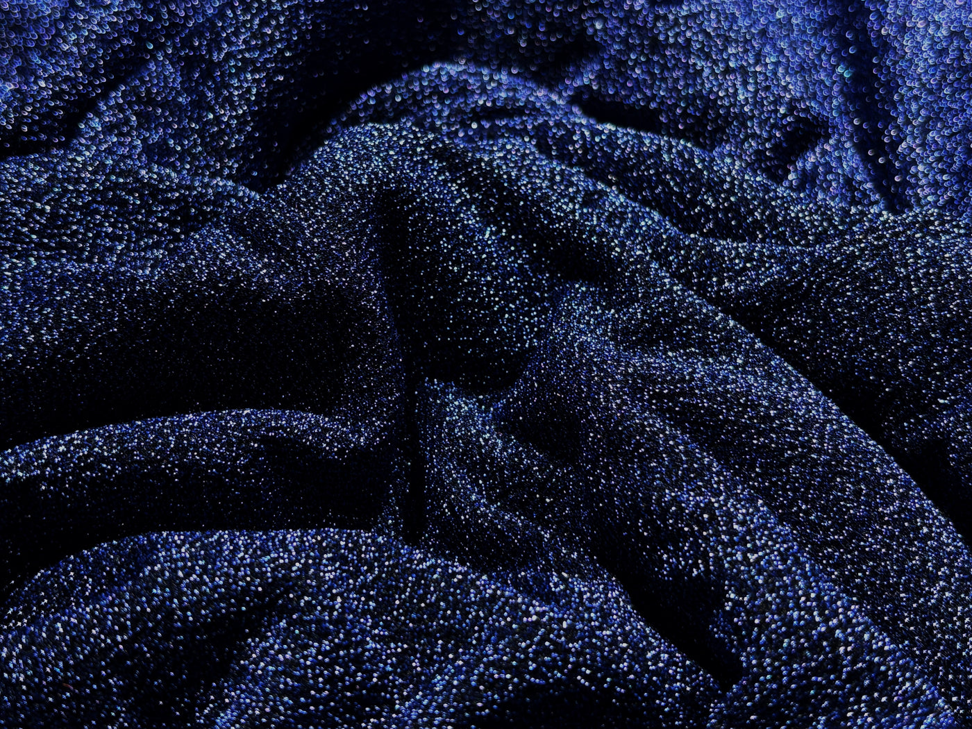 Polyester shimmer Lycra fabric ~ 58&quot; wide available in 4 colors red ,navy, green and black [18276/77/78/79]