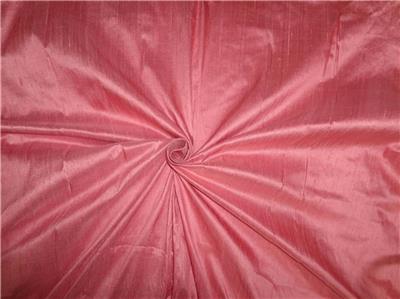 100% PURE SILK DUPIONI FABRIC dusty rosette color 54" wide DUP230[2]