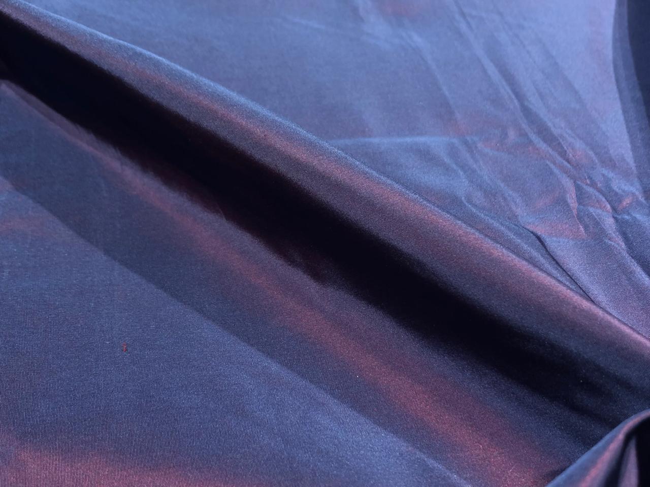 Silk TAFETTA fabric iridescent purple red [blue x red]  54"wide TAF344[2]