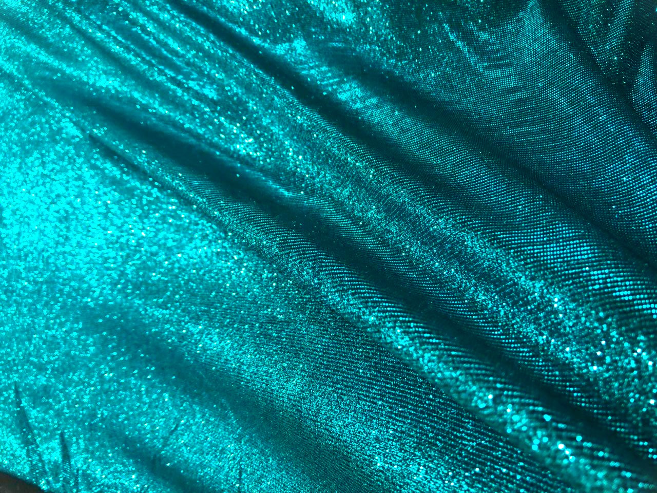 Shimmer Lycra fabric ~ 58'' wide available in 3 colors CHERRY RED/PEACOCK BLUE AND JET BLACK