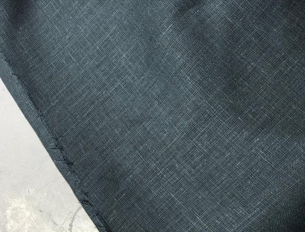 100% linen  40 LEA 58" wide available in  3 colors golden cream, sea green and slate blue [17445/46/47]