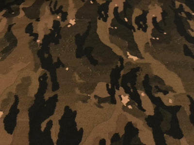 100% Cotton Denim  Fabric 58" wide available in 2 different designs of army prints [18680/81]