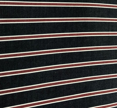 100% Cotton 58" wide available in 3 different blues pastel blue/white , navy/red/white , and blue/navy