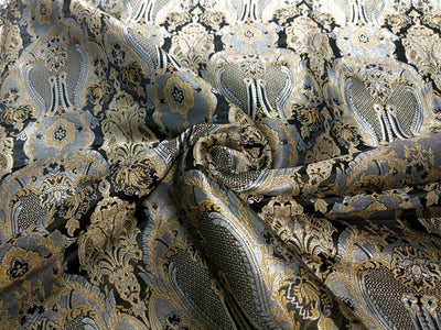 Brocade jacquard fabric 44" wide BRO838 available in EIGHT colors