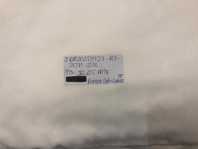 100% Natural Banana white fabric 58" wide 135gsm[18493].