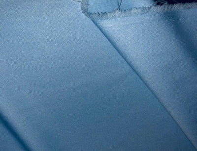 Scuba Crepe Stretch Jersey Knit fashion wear Dress fabric Powder Blue  58" wide[15940]