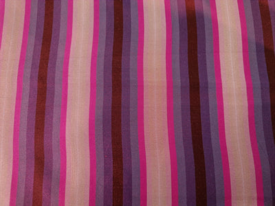 100%Pure Silk Taffeta Fabric Purple,Pink x Red  single length 1.85 yards TAF#S139[4]