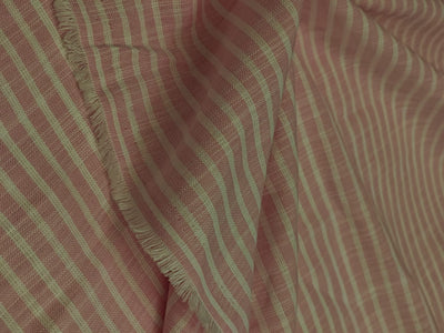 100% Cotton Poplin 58" wide  stripes available in 2 colors light pink and dark pinkp[18311/12]