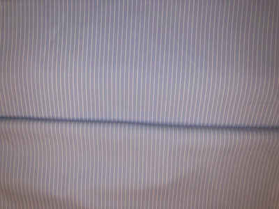 100% Cotton  Blue and white 58" wide available in medium blue and powder blue [18563/64]