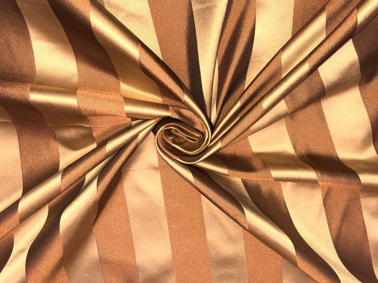 100% silk Taffeta satin stripes available in 8 different color shades [18296/97/98/99/18307/08/09/10]