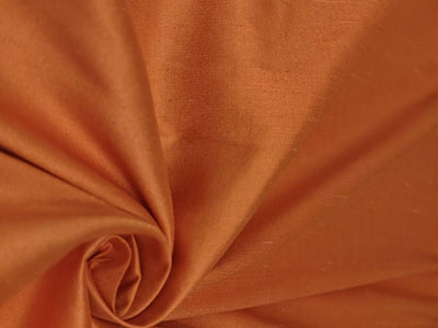 Silk Dupioni fabric orange saffron 54" wide DUP428[1]