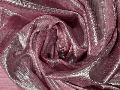 Metallic Lycra lurex fabric with subtle shimmer 58" Wide available in 7 colors black, bronze, magenta, mint ,candy pink, lilac and silver [17635/36/37/38/39/40/41]