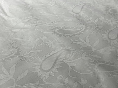 Jasmin Jacquard Fabric raised, intricate floral patterns in 2 designs [18822/23]